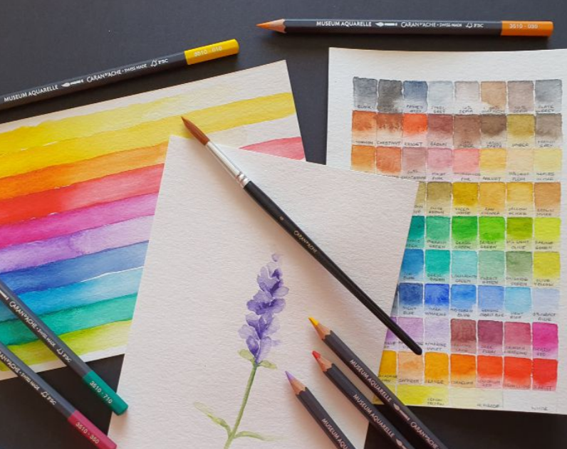 Карандаш Caran d`Ache Museum Aquarelle Yellow Fsc, 3510.010 3