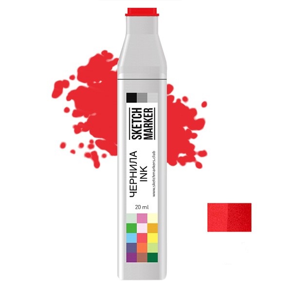 Чорнило для заправки маркера SKETCHMARKER, 20 мл, Червоний, SI-R111