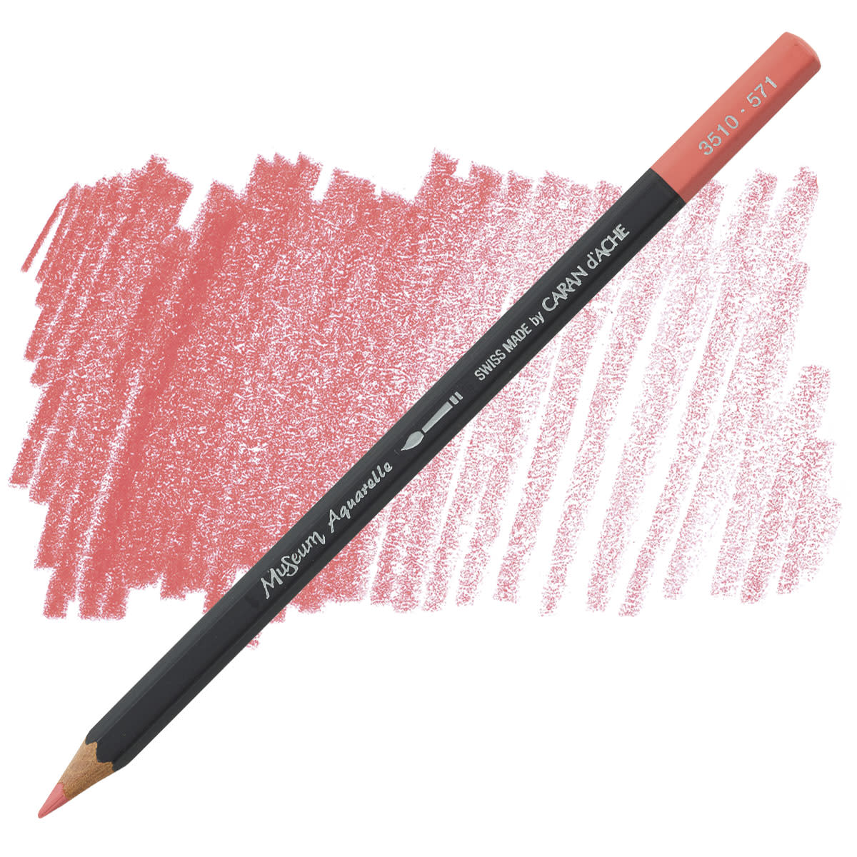 Карандаш Caran d`Ache Museum Aquarelle Anthraquind. Pink Fsc, 3510.571