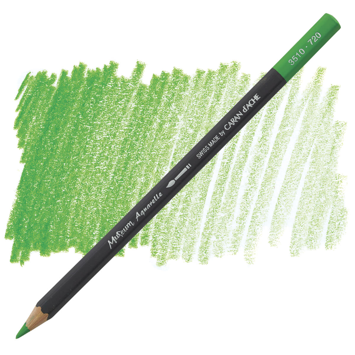 Карандаш Caran d`Ache Museum Aquarelle Bright Green Fsc, 3510.720