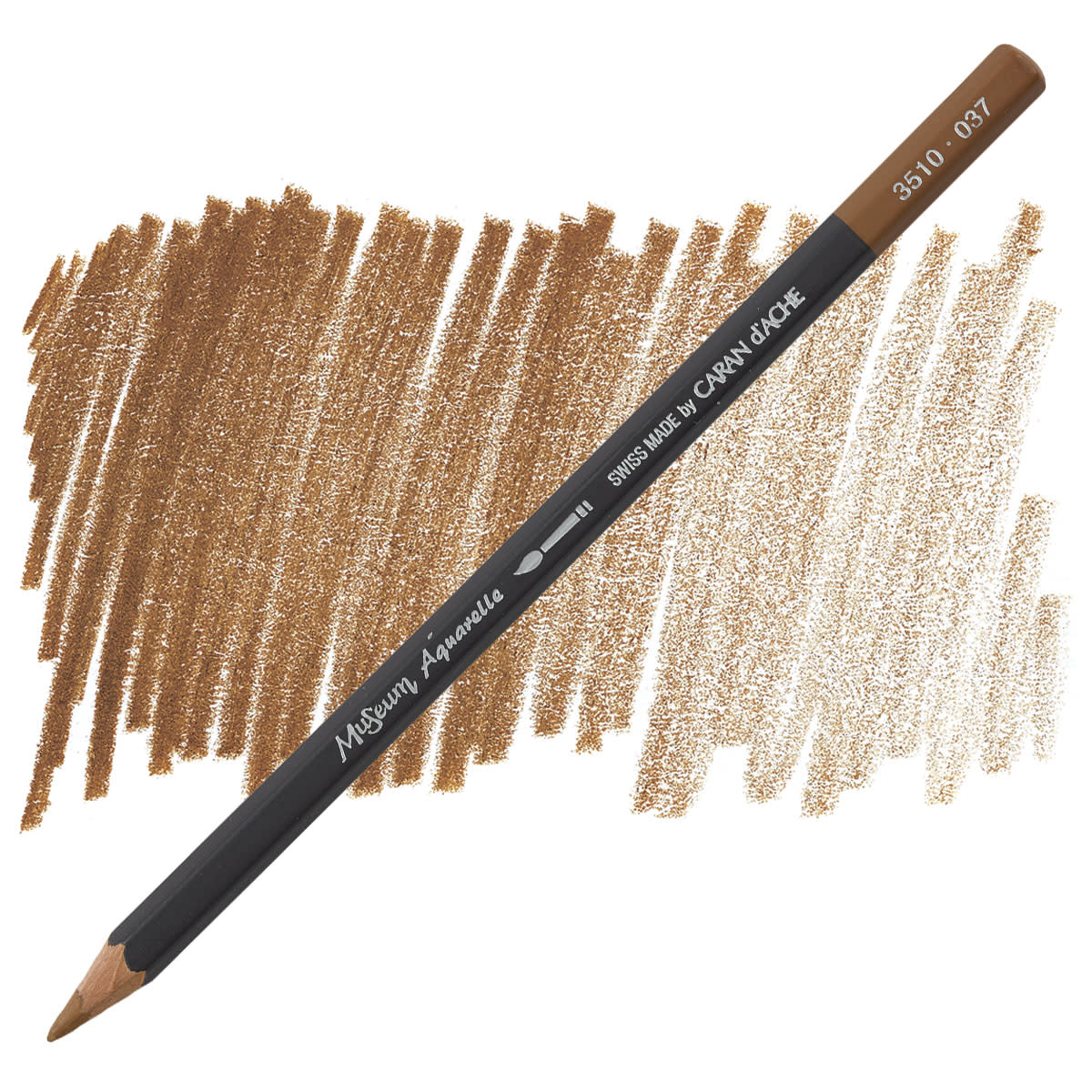 Карандаш Caran d`Ache Museum Aquarelle Brown Ochre Fsc, 3510.037