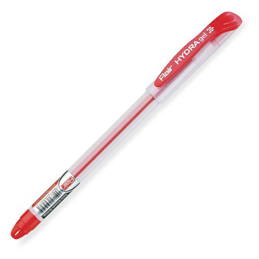 Ручка гелева Flair 853 R HydraGel (26666) червона 1