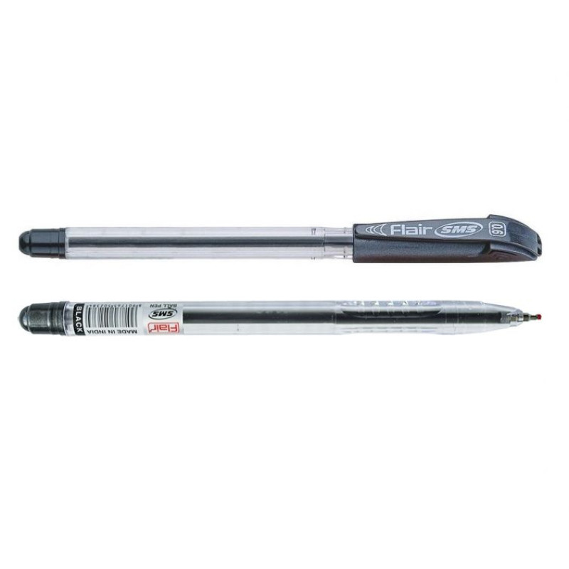 Ручка кулькова Flair 834 BK SMS чорна (26105) 1