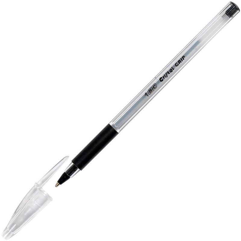 Ручка кулькова чорна, Cristal grip, bc889984 BIC ***