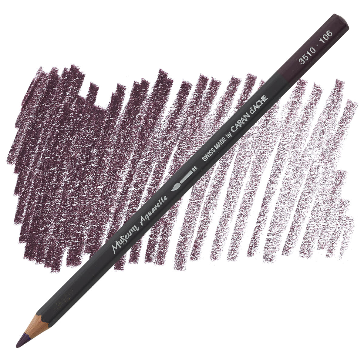 Карандаш Caran d`Ache Museum Aquarelle Dark Plum Fsc, 3510.106