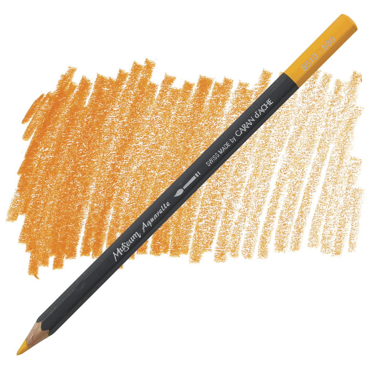Карандаш Caran d`Ache Museum Aquarelle Gold Cadmi.Yellow Fsc, 3510.530