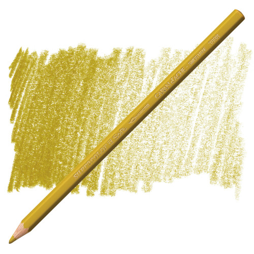 Карандаш Caran d`Ache Supracolor Green Ochre - FSC, 3888.025