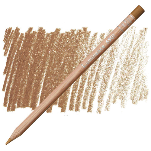 Олівець Caran d`Ache Luminance 6901 Brown Ochre Fsc, 6901.037