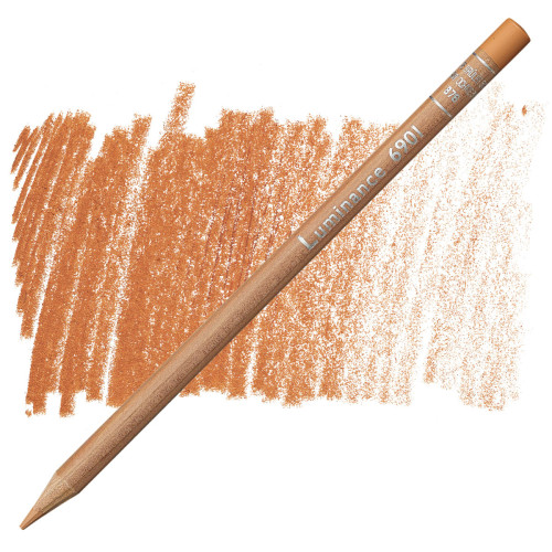 Карандаш Caran d`Ache Luminance 6901 Burnt Ochre 50% FSC, 6901.876