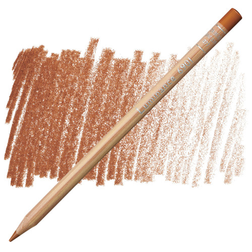 Карандаш Caran d`Ache Luminance 6901 Burnt Ochre Fsc, 6901.077