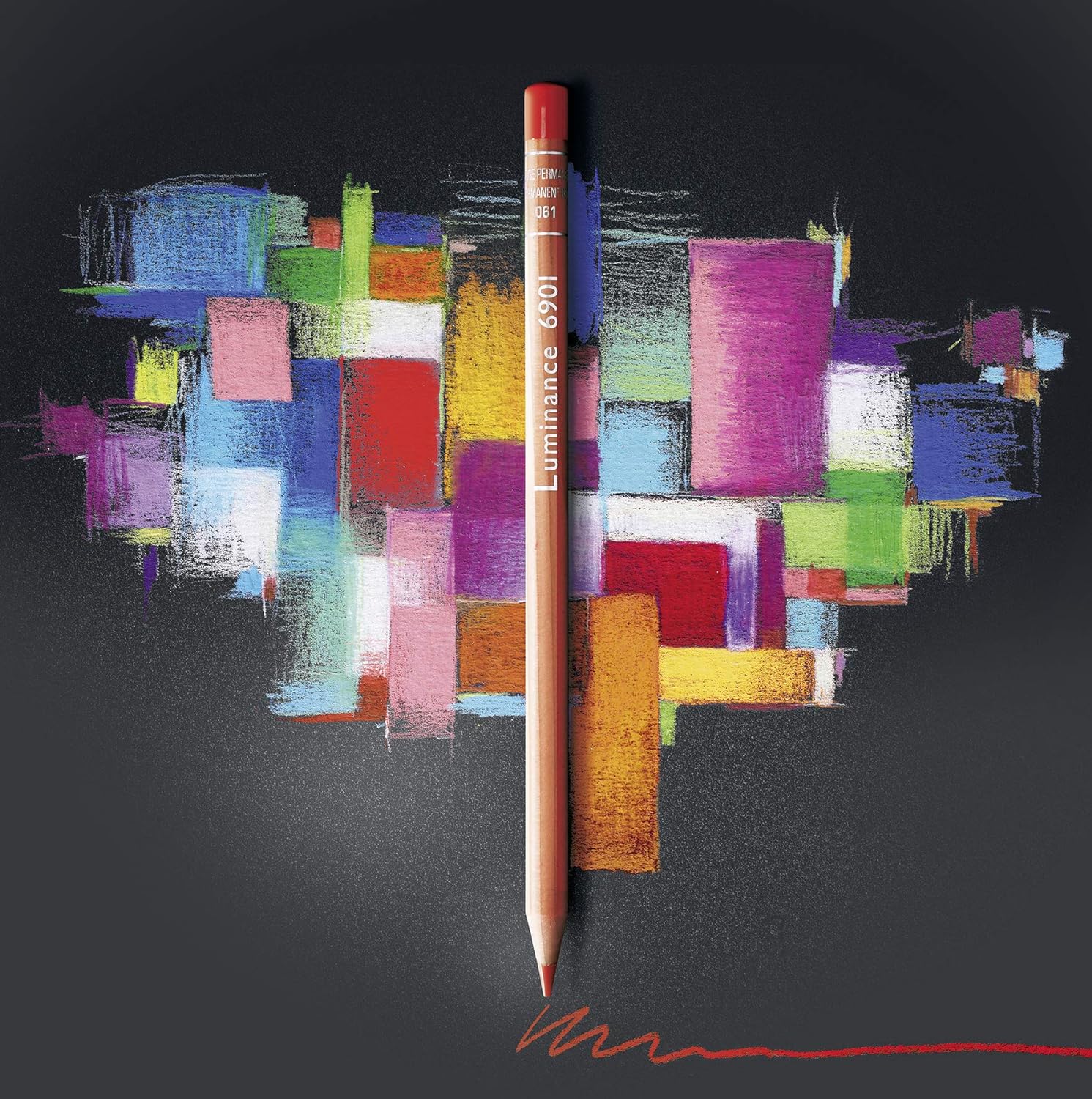 Карандаш Caran d`Ache Luminance 6901 Cornelian Fsc, 6901.850 3