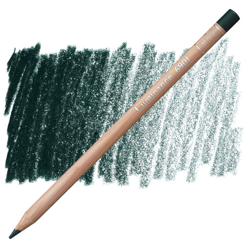 Карандаш Caran d`Ache Luminance 6901 Dark Sap Green Fsc, 6901.739
