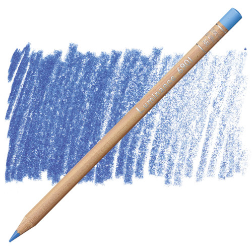 Карандаш Caran d`Ache Luminance 6901 Genuine Cobalt Blue Fsc, 6901.662