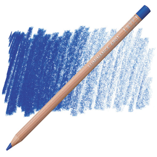 Карандаш Caran d`Ache Luminance 6901 Mid.Cobalt Blue (Imit) Fsc, 6901.660