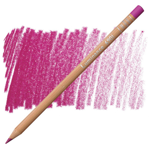 Карандаш Caran d`Ache Luminance 6901 Purplish Red Fsc, 6901.350