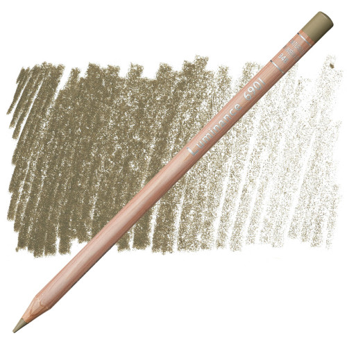 Карандаш Caran d`Ache Luminance 6901 Raw Umber 50% Fsc, 6901.846