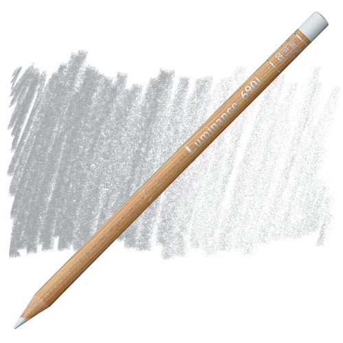 Карандаш Caran d`Ache Luminance 6901 Silver Grey Fsc, 6901.002