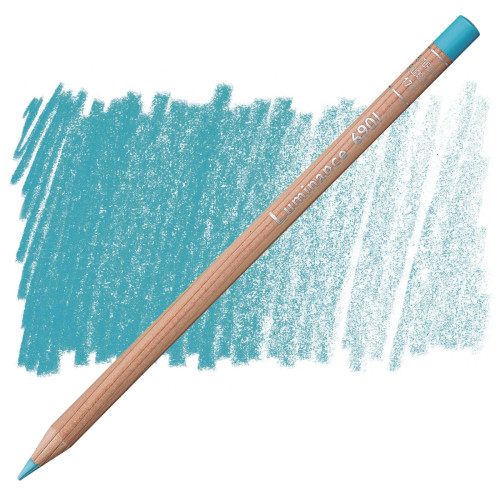 Карандаш Caran d`Ache Luminance 6901 Turquoise Blue Fsc, 6901.171