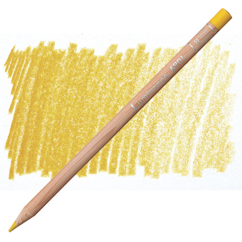 Карандаш Caran d`Ache Luminance 6901 Yellow Ochre Fsc, 6901.034