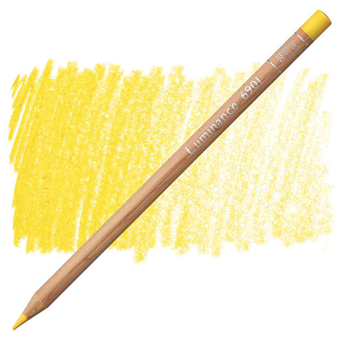 Карандаш Caran d`Ache Luminance 6901 Golden Bismuth Yellow Fsc, 6901.820