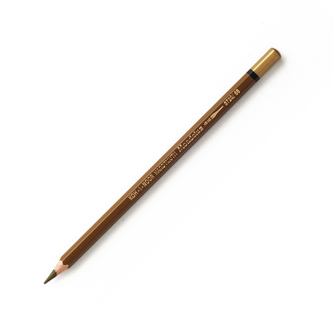 Карандаш цв. аквар. raw umber, Mondeluz, 3720066002KS