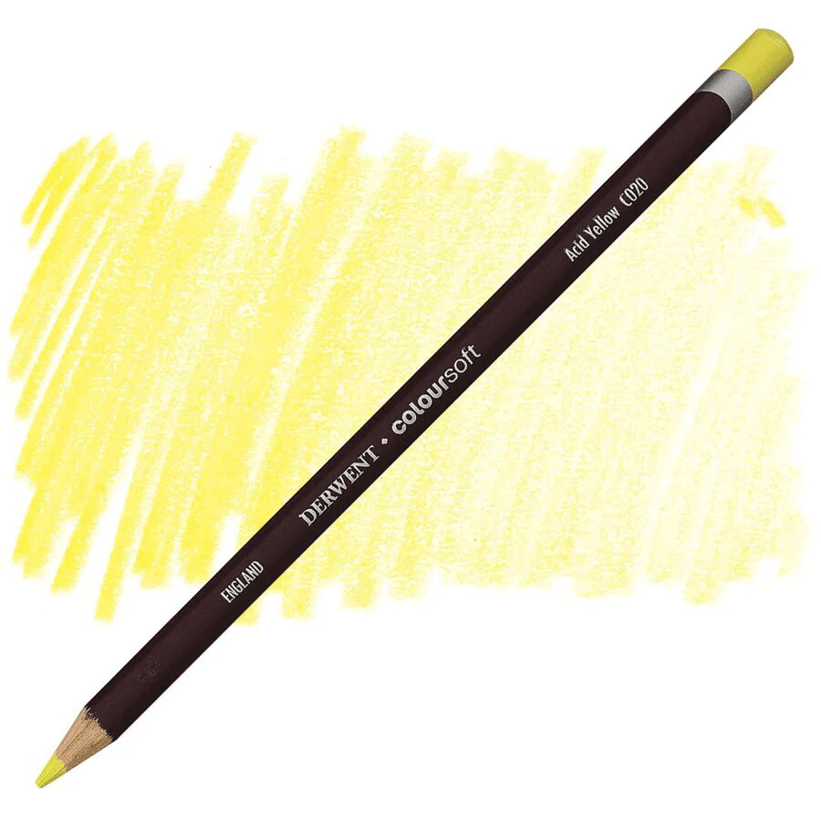 Олівець кольоровий "Coloursoft" C020 Їдкий жовтий D-0700954