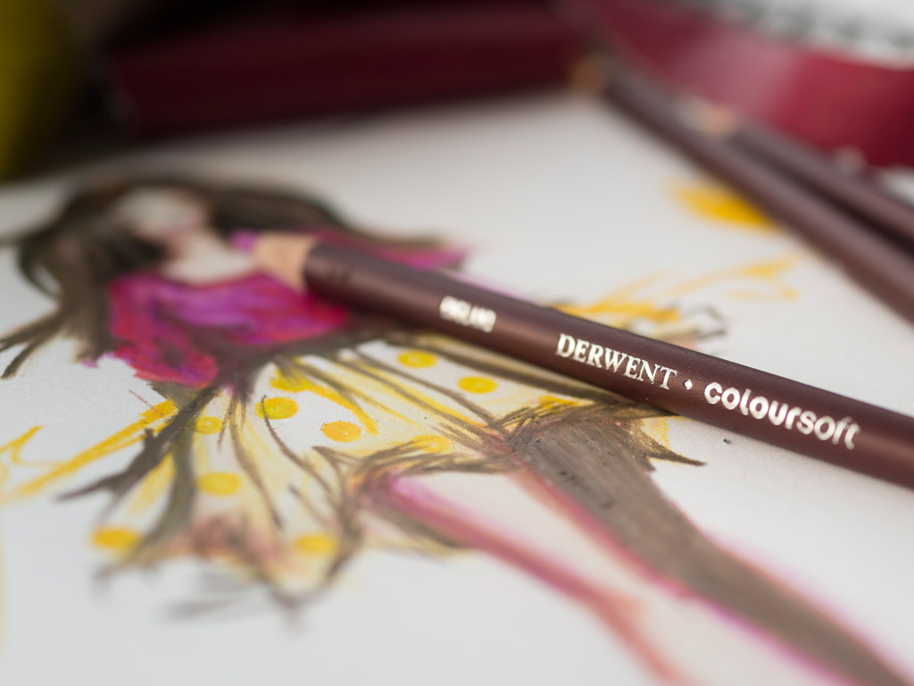 Карандаш цветной "Coloursoft" C280 Ежевичный D-0700980 1
