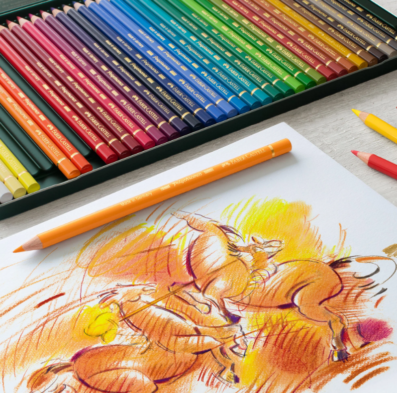 Олівець кольоровий Polychromos зелена трава (166), 110166 Faber-Castell 2