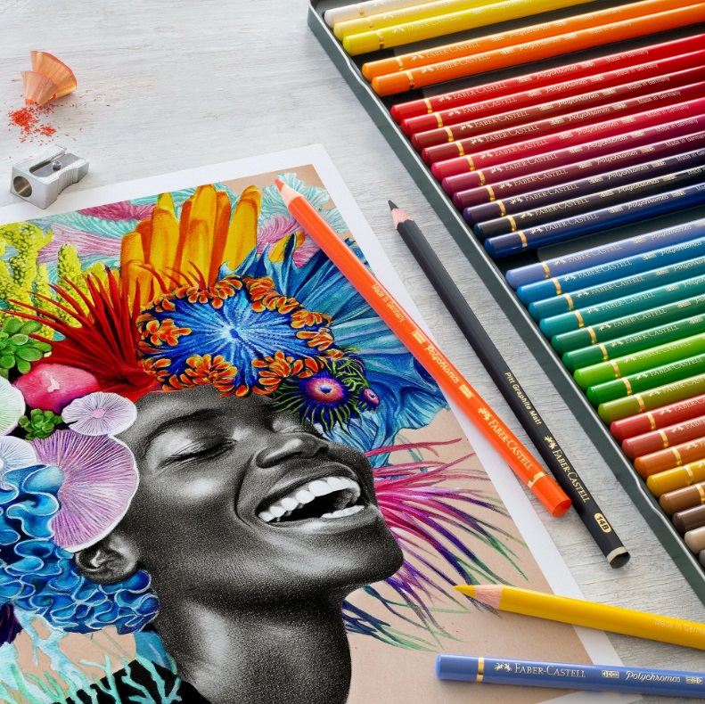 Олівець кольоровий Polychromos теплий сірий 1 (270), 110270 Faber-Castell 3