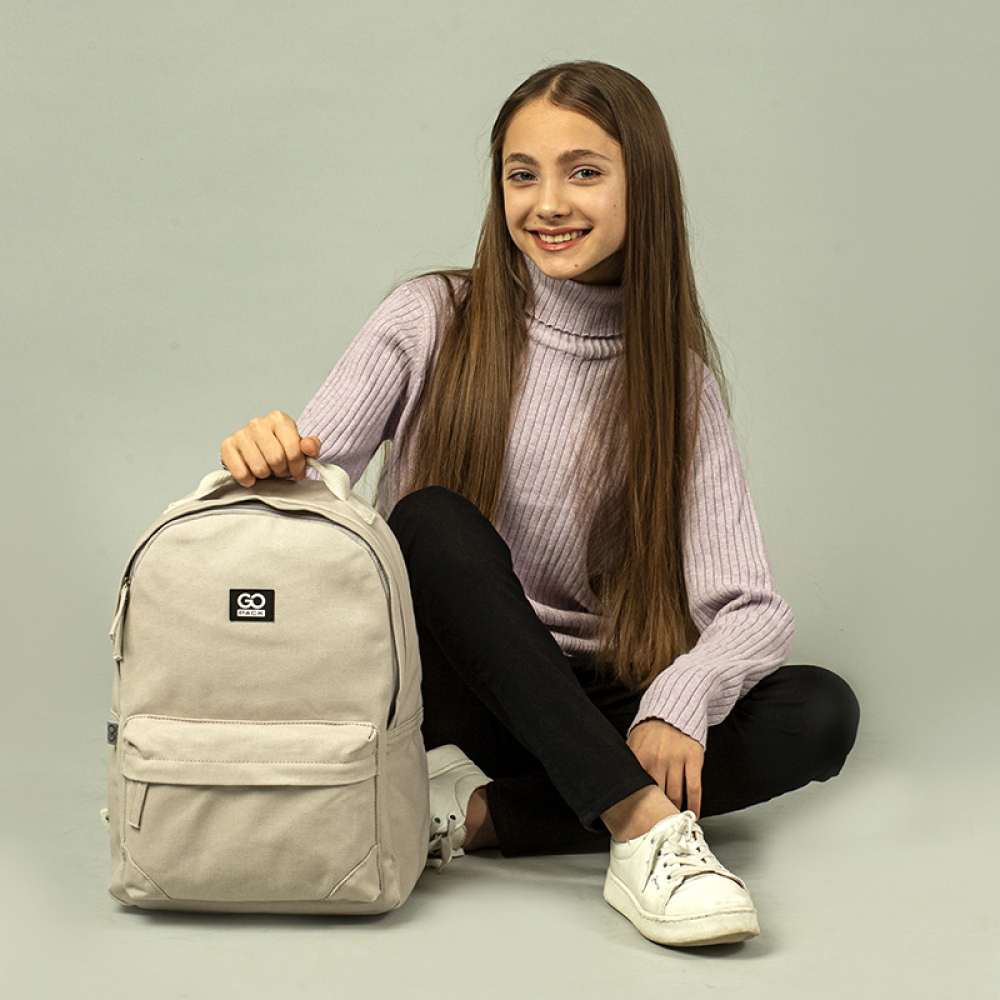 Рюкзак GoPack Education Teens 147M-1 бежевий, GO24-147M-1 11
