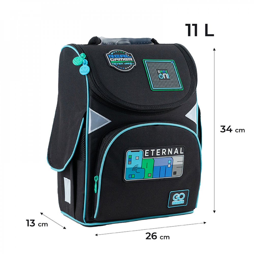 Рюкзак GoPack Education каркасний 5001S-6 Eternal Game, GO24-5001S-6 2