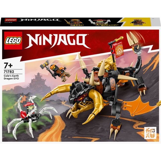Конструктор Lego Ninjago "Земляний дракон Коула EVO", 71782