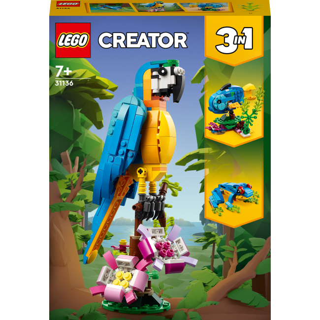 Конструктор Lego Creator "Экзотический попугай", 31136
