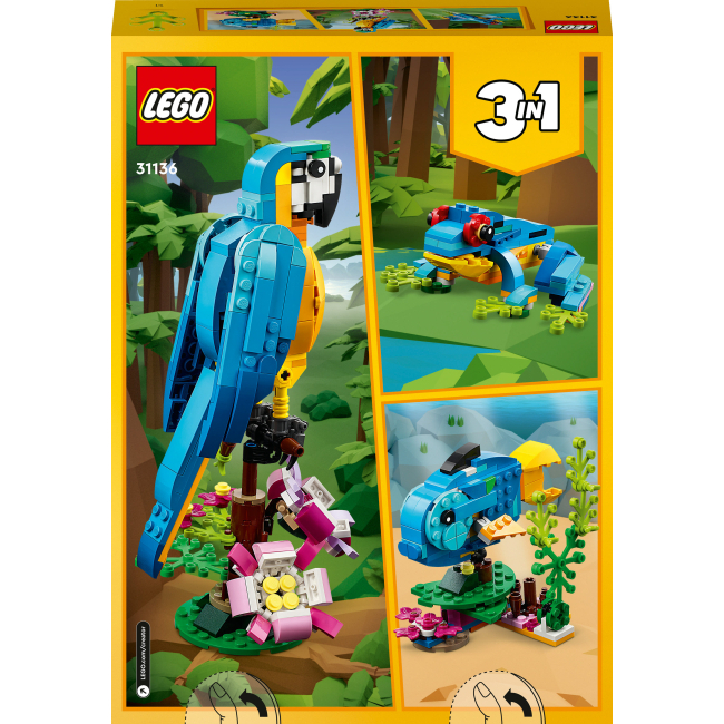 Конструктор Lego Creator "Экзотический попугай", 31136 2