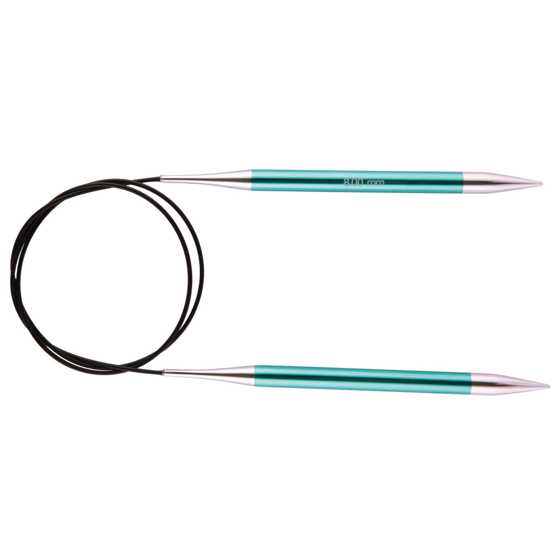 Спицы круговые 8.00 мм - 40 см Zing, 47076 KnitPro