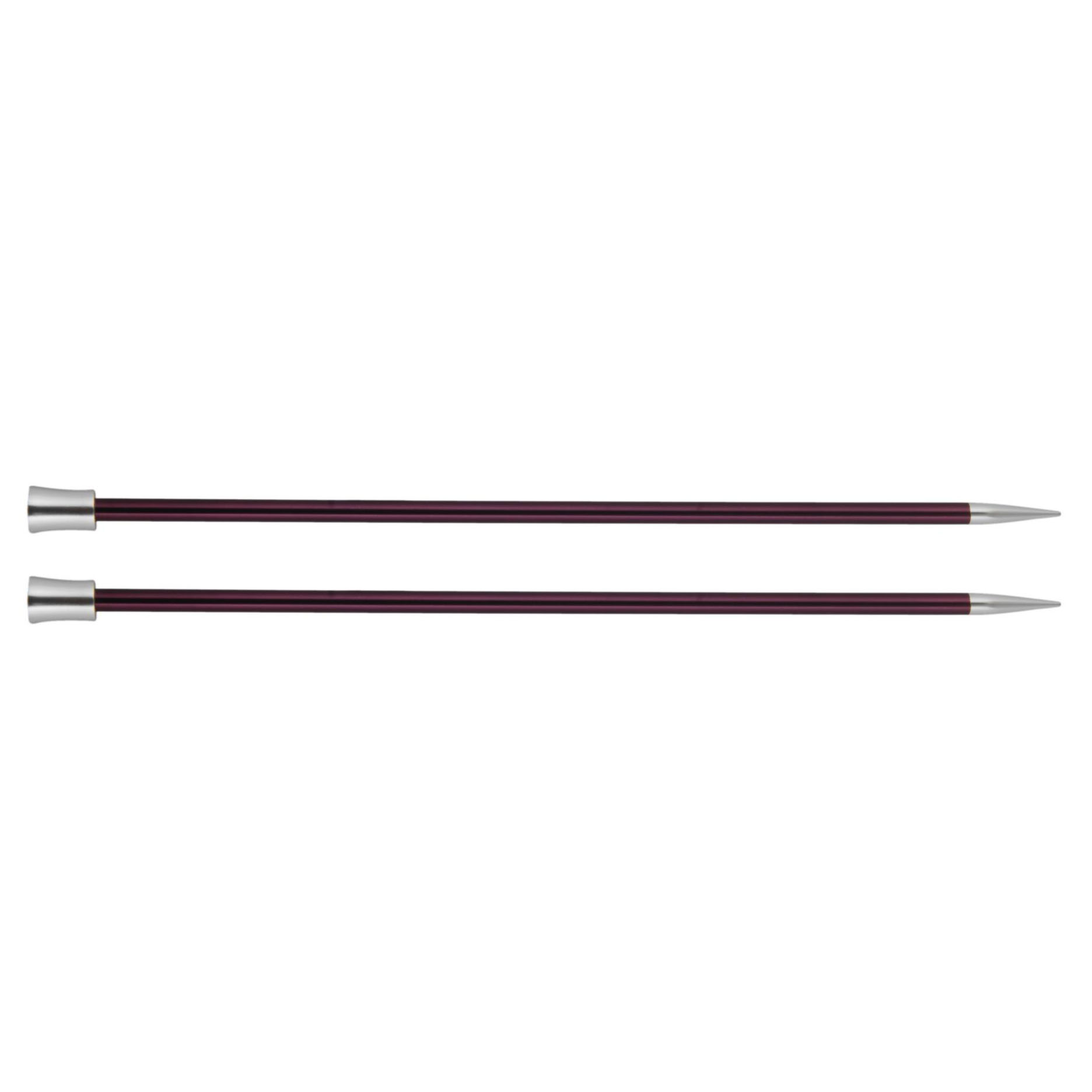 Спицы прямые 6.00 мм - 40 см Zing, 47333 KnitPro 1