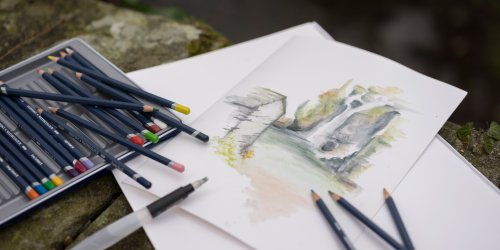 Набор карандашей акварельных "WaterColour" 72 шт, метал. коробка, D-32889 4
