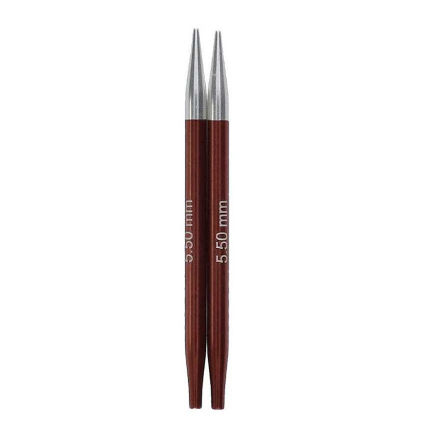 Спиці змінні короткі 5.50 мм Zing, 47526 KnitPro 1