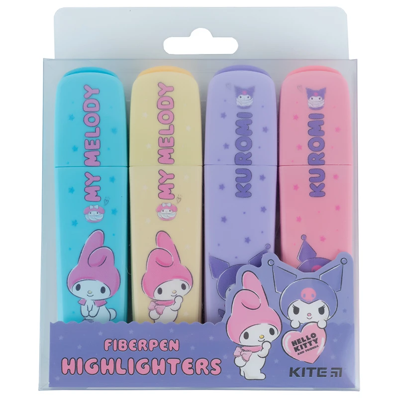 Маркер Highlighter, набір з 4-х кол., HK, HK24-444