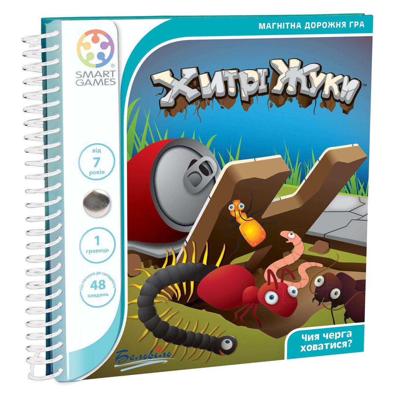 Игра дорожная магнитная "Хитрые жуки" Smart Games, SGT 230