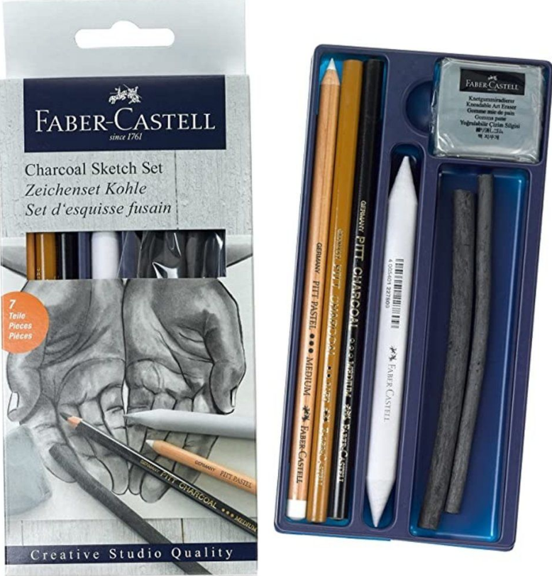Набір олівців для скетча Sketch Drawing 7 предм., 114002 Faber-Castell 1