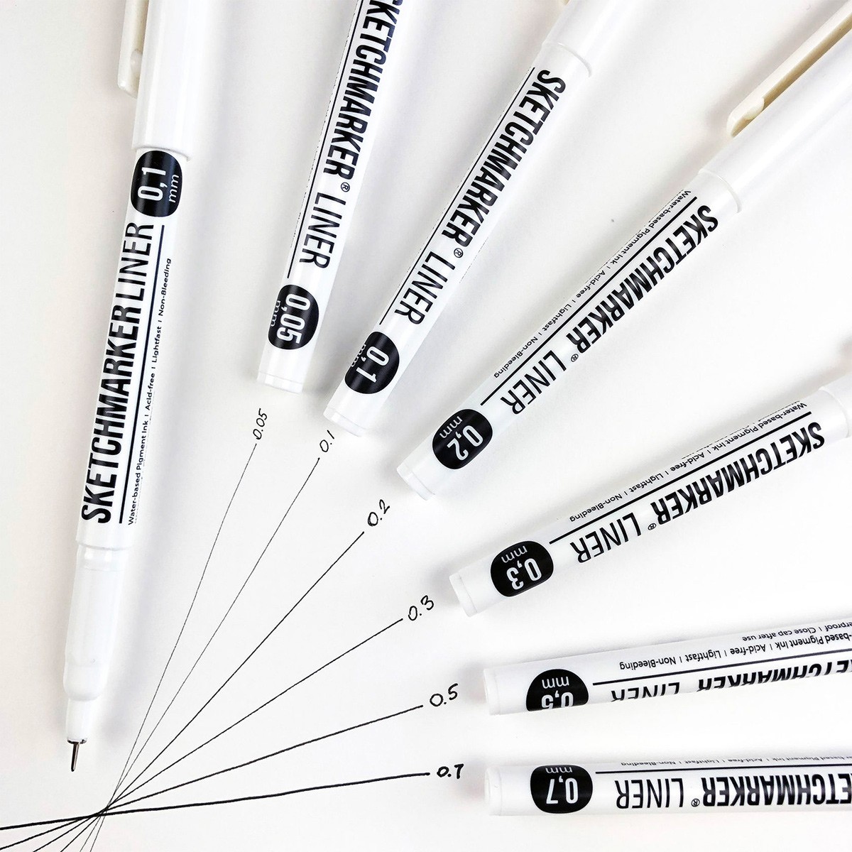Лінер SKETCHMARKER Liner, 0,7 мм чорний, SML-07 1