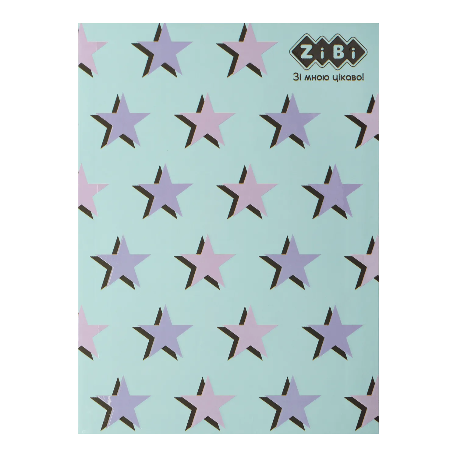 Блокнот А5 64 арк "Pattern", кл., ітгр. обкл., мат. лам.+уфлак, синій ZB.12767-02 1