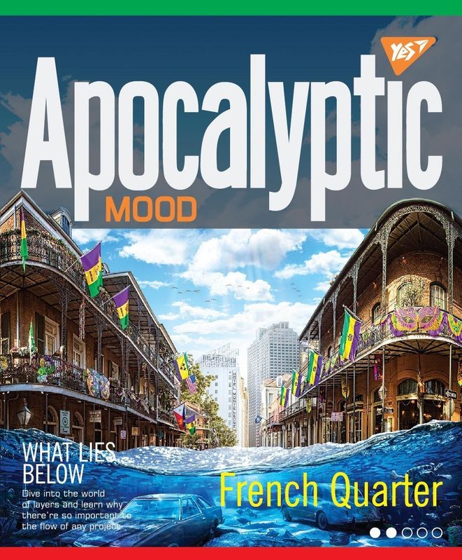 Тетрадь 48 лин. YES Apocalyptic, 764371 2