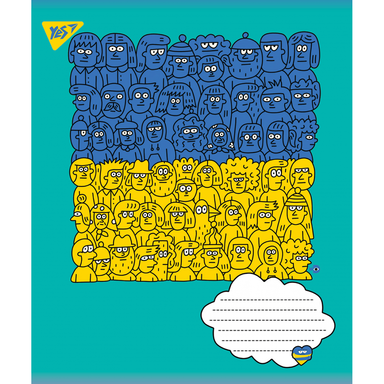 Зошит 48 лін. YES Ukraine, 766235 2