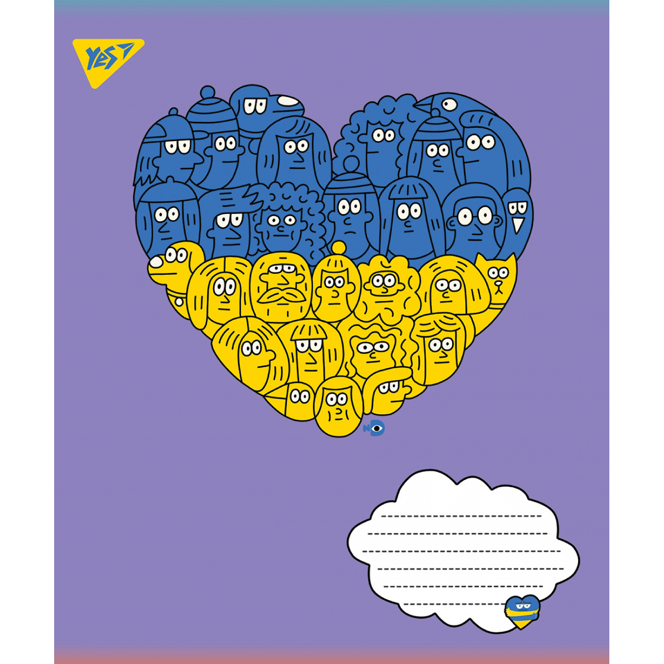 Зошит 48 лін. YES Ukraine, 766235 3
