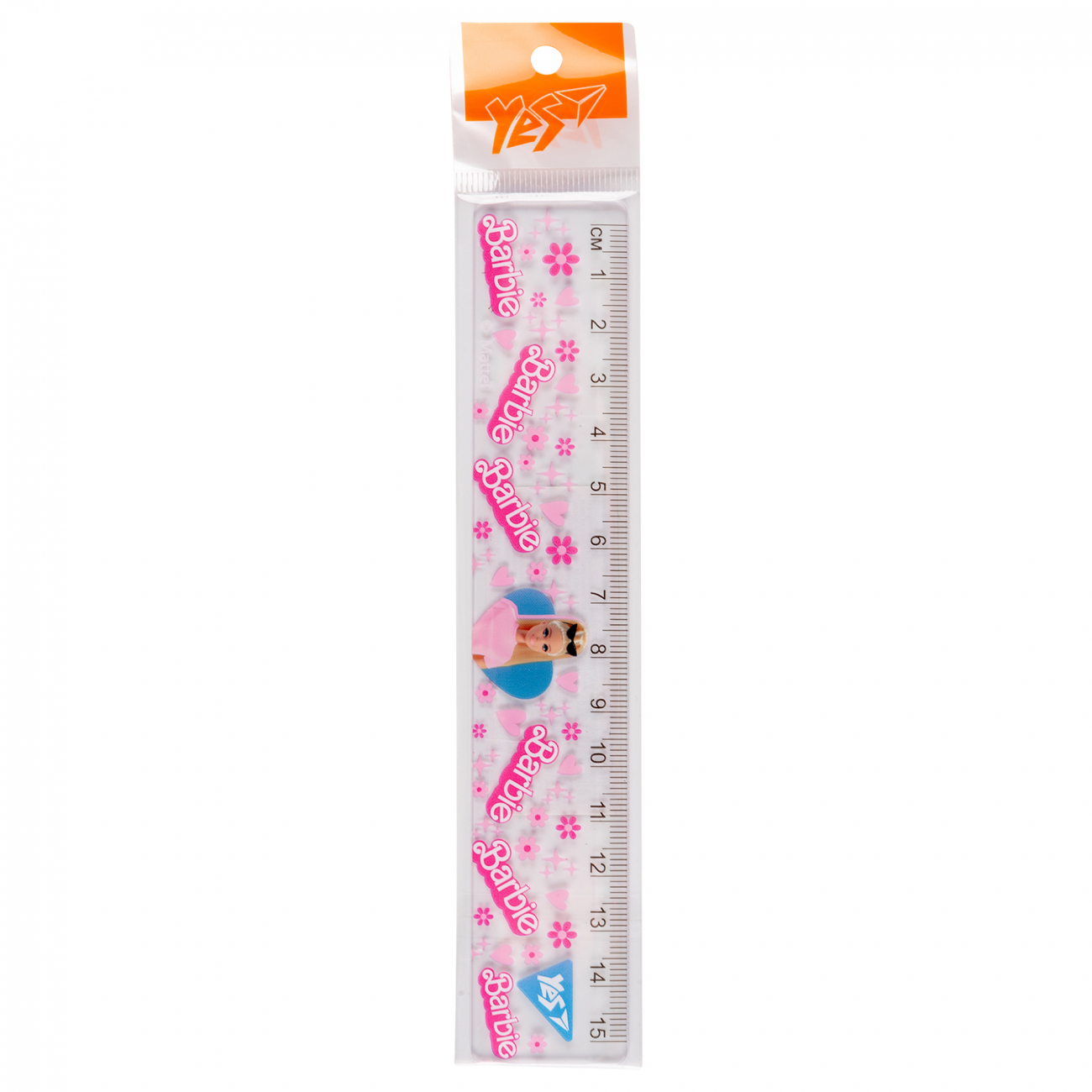 Лінійка 15 см "Barbie", 370658 Yes 1