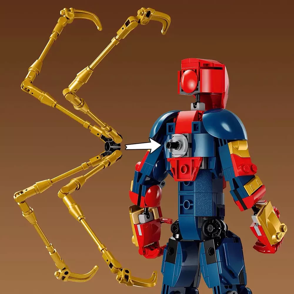 Конструктор Lego Marvel "Фигурка Железного Человека-Паука для сборки", 76298 5