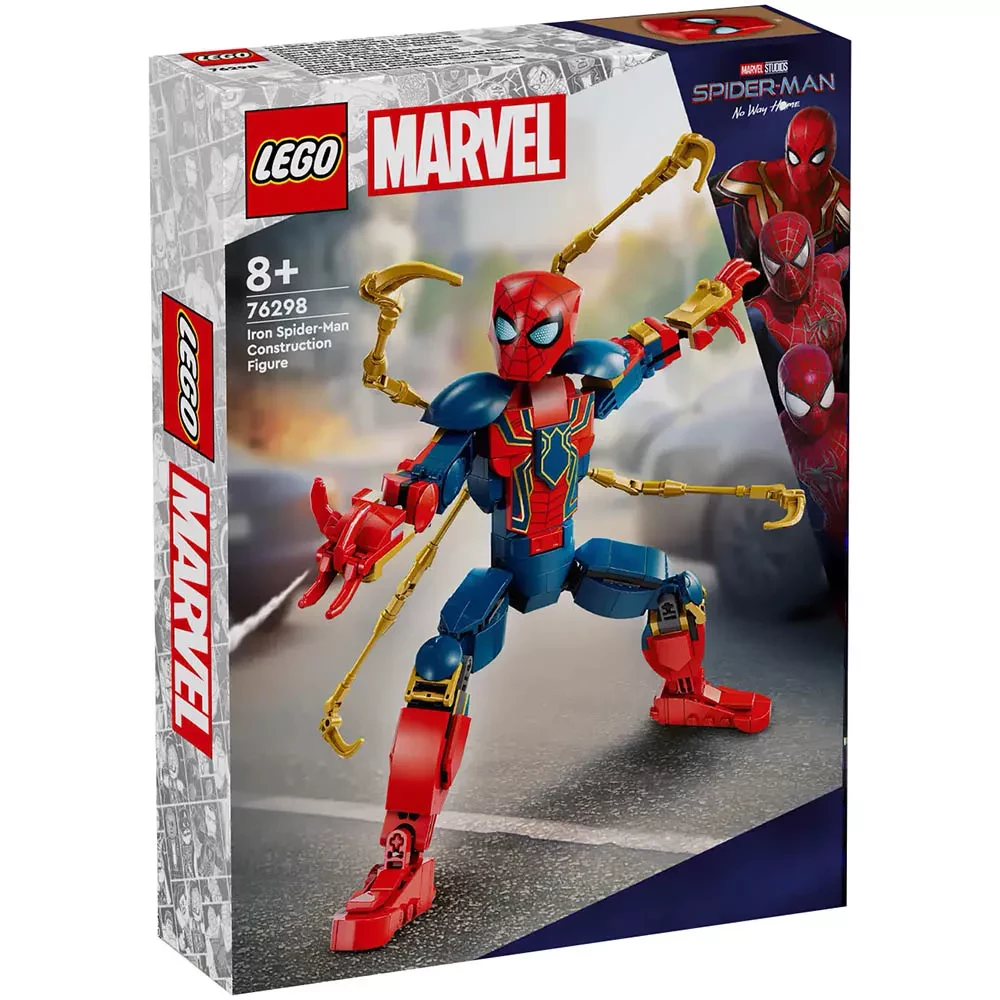 Конструктор Lego Marvel "Фигурка Железного Человека-Паука для сборки", 76298
