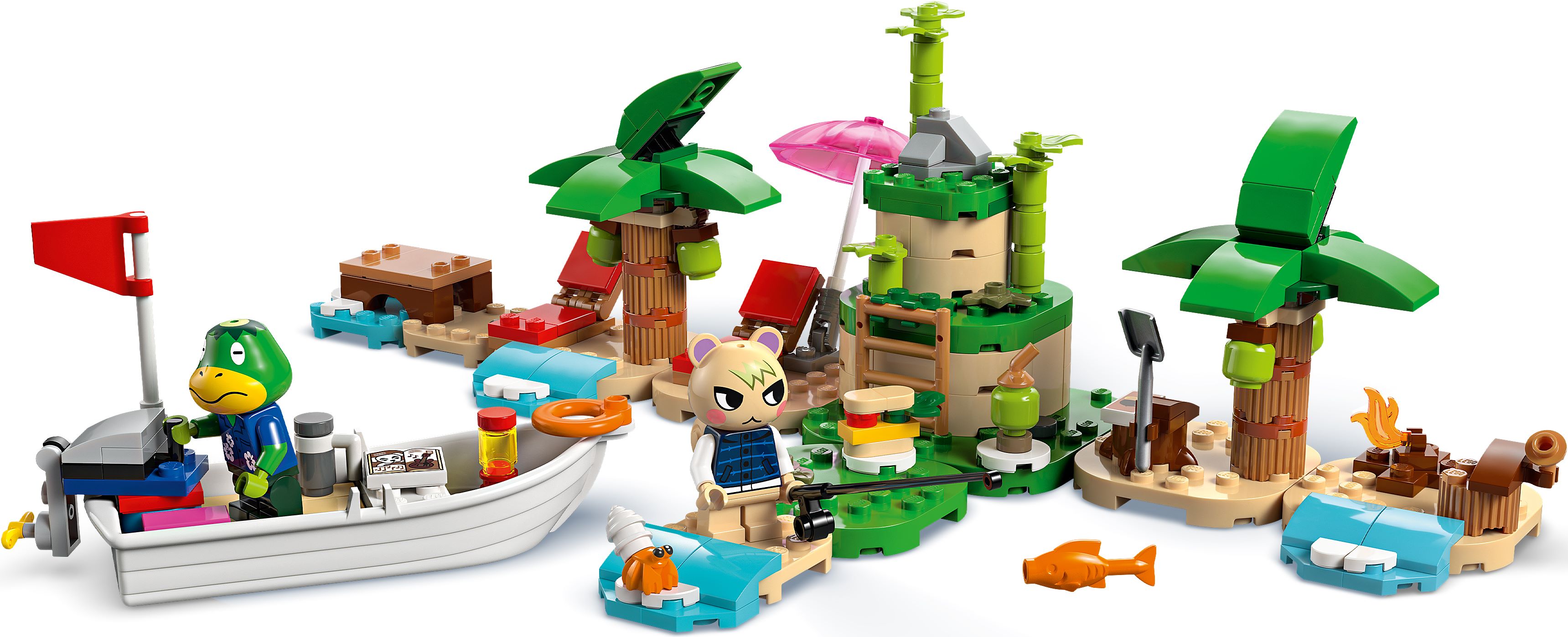 Конструктор Lego Animal Crossing "Острівна екскурсія Kapp`n на човні", 77048 6